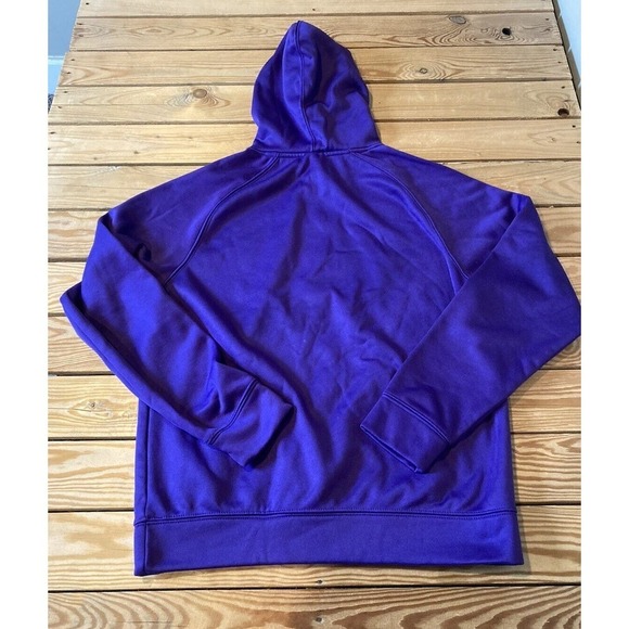LSU Tigers Hoodie Sweatshirt Size Large Men’s Purple - Picture 2 of 6